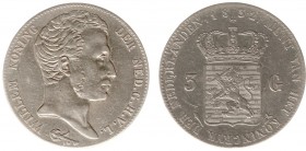 Koninkrijk NL Willem I (1815-1840) - 3 Gulden 1832 UIT 1823 (Sch. 250e) - ZF