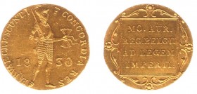 Koninkrijk NL Willem I (1815-1840) - Gouden Dukaat 1830 U (Sch. 214) - ZF+