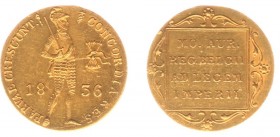 Koninkrijk NL Willem I (1815-1840) - Gouden Dukaat 1836 (Sch. 220) - PR, iets opgewreven
