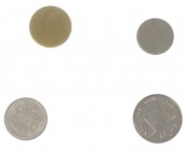 Misstrikes Netherlands and Euro's - ½ Gulden 1912 met onder '½' een horizontale streep, doorlopend tot op de letter 'N', waaronder een smalle kerf - t...