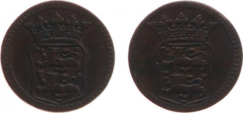Verenigde Oost-Indische Compagnie (1602-1799) - West-Friesland - Duit z.j. (1756...