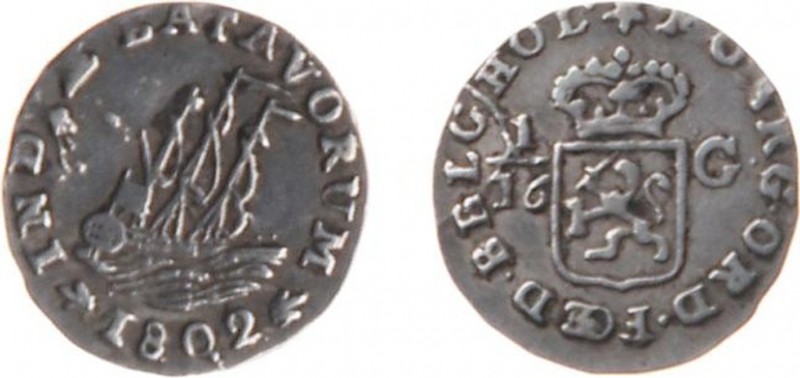 Nederlands-Indië - Bataafse Republiek (1799-1806) - Munten te Enkhuizen geslagen...