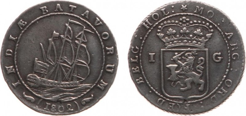 Nederlands-Indië - Bataafse Republiek (1799-1806) - Munten te Enkhuizen geslagen...