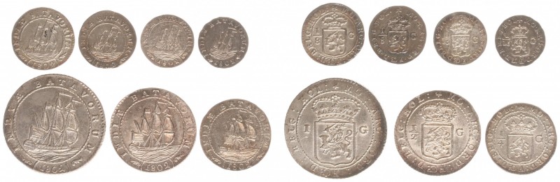 Nederlands-Indië - Bataafse Republiek (1799-1806) - Munten te Enkhuizen geslagen...