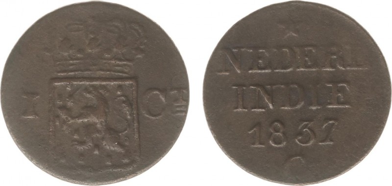 Nederlands-Indië - Nederlands-Indisch Gouvernement (1816-1949) - 1 Cent 1837 C =...