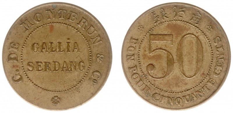 The Akio Seki Collection - Gallia - 50 cents 1890 - c.1896 ( LaBe 78 / LaWe 78 /...