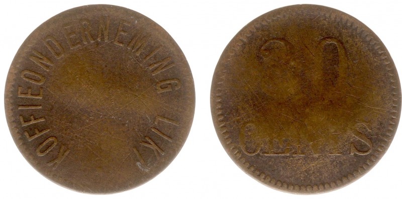 The Akio Seki Collection - Liki - 30 cents c.1896 - c.1910 (LaBe 130 / LaWe 162 ...