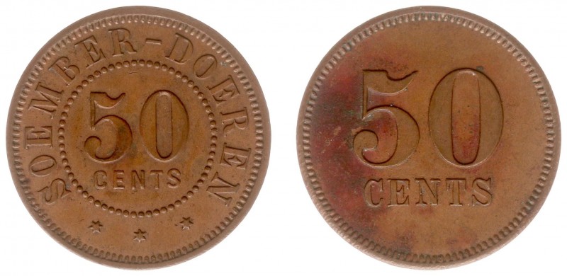 The Akio Seki Collection - Soember Doeren - 50 cents 1892 - c.1910 (LaBe 233 / L...