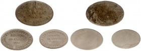The Akio Seki Collection - Soengei Serbangan - 1/2 Dollar - 20 cents - 10 cents 1891 (LaBe 283-284-285 / LaWe 417b-419-421b / Scho. -) - Obv. Centre: ...