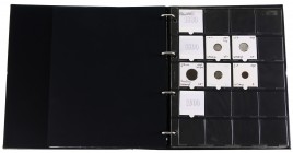 Lot VOC / Dutch Indies - Album met collectie munten Ceylon VOC en Britse tijd wo. Kasjes, ¼ Kransstuiver, Duit, Fanam Cochin, Stiver, ¼, ½ Anna's, etc...