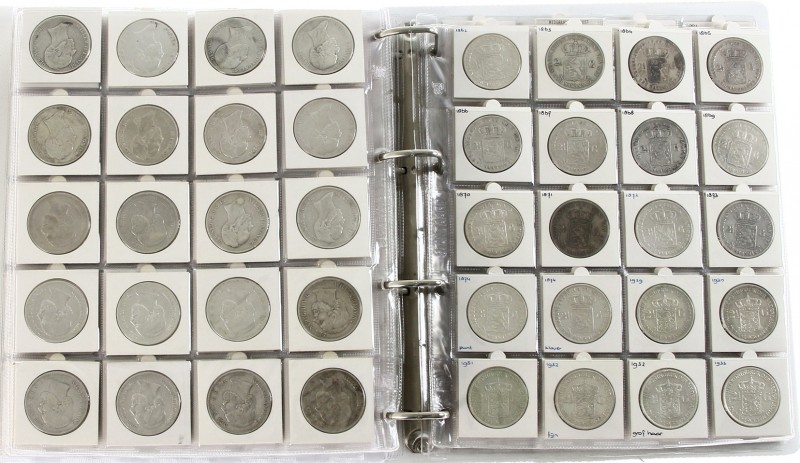 Omvangrijke jaartalcollectie Koninkrijk Willem I-Beatrix wo. ½ct 1821-22-24-27-2...