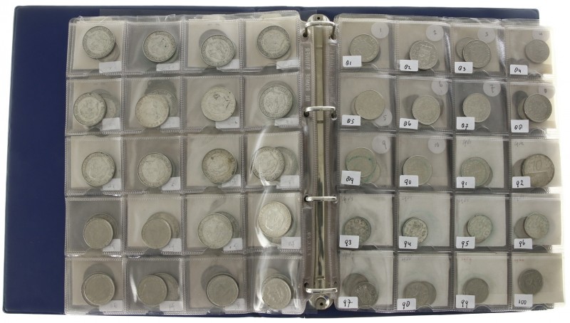 Collectie munten Nederland wb. West Friesland gulden 1793, Willem III rijksdaald...