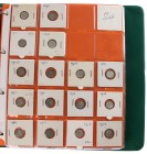 Album met verzameling Koninkrijksmunten, 10 Cent - ½ Cent