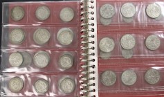 Verzameling naoorlogse munten, veel zilver