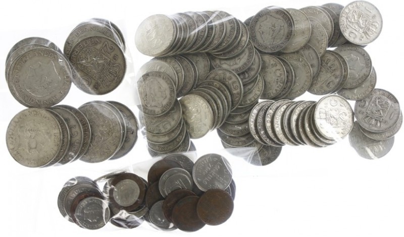 Lot zilveren Munten Juliana: 74x 1 Gulden en 15x 2½ Gulden