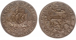Historiepenningen - 1622 - Penning voor de Staten van West-Friesland 'Op het welvaren van de Nederlanden' (vL.- vgl.55 (1609), Roovers JMP1953-68, PR....