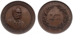 Historiepenningen - 1876 - Penning 'H.W. Baron van Aylva van Pallandt van Waardenburg en Neerijnen' door J.P.M. Menger (Zw.387, DeBeeldenaar1989-5) - ...