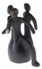 Universiteitspenningen - Utrecht 2000/2009 - Sculptuur 'Beloning voor afgestudeerden aan de Faculteit Geneeskunde' door M. Benschop - Bol met ingelegd...