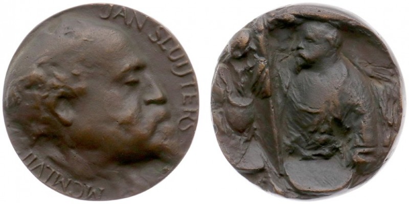 VPK-penningen - 1957 II - Penning 'Jan Sluyters' door T. van der Pant (KB.2364, ...