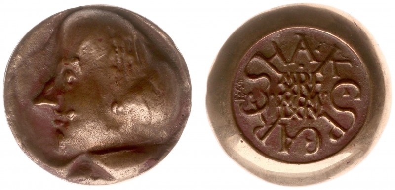 VPK-penningen - 1964 I - Penning 'Shakespeare' door V.P.S. Esser (KB.2938, Til.2...