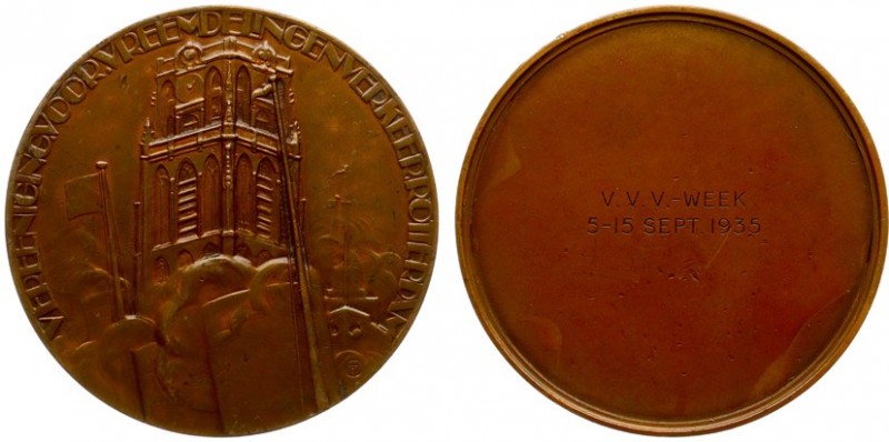Van der Hoef-penningen - 1931/1958 - 'Beloningspenning van de Vereeniging voor V...