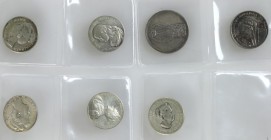 Netherlands - Lot van ca. 7 zilveren penningen Wilhelmina