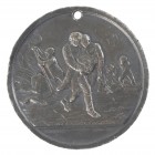 Netherlands - 1880 - Grote zilveren medaille van de Zuid-Hollandsche Maatschappij tot Redding van Schipbreukelingen, ontworpen door H. Rochussen, gesn...