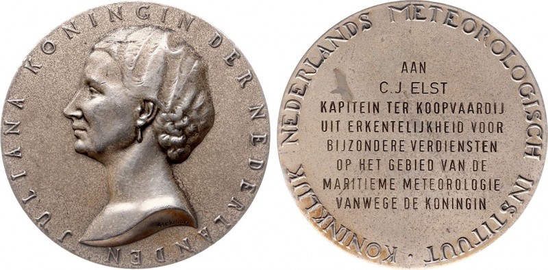 Netherlands - 1952/1970 - 'Koninklijke Beloningspenning van het Meteorologisch I...