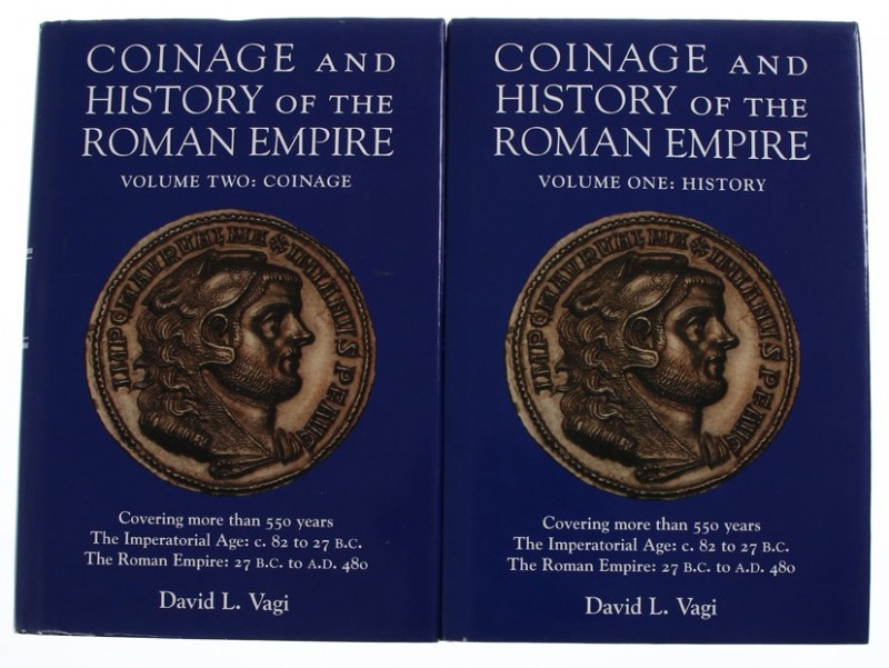 Literatuur - Antiek - D.L. Vagi 'Coinage and history of the Roman Empire' in twe...