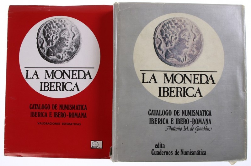 Literatuur - Antiek - A.M. de Guadán ´La moneda Iberica´Madrid 1980 Spaanse munt...