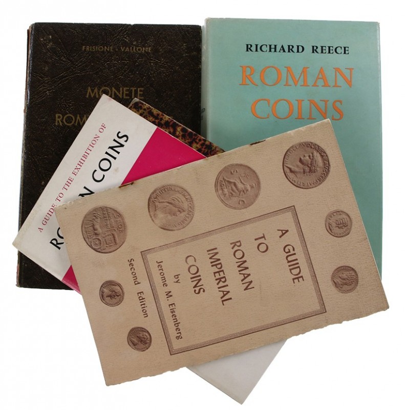 Literatuur - Antiek - Doos boeken m.b.t. Romeinse numismatiek