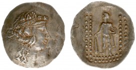 Celts - Eastern - Danube Region, imitating Thasos - AR Tetradrachm (c. 1st century BC, 14.80 g) - Wreathed head of Dionysos right / Nude Herakles stan...