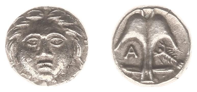 Northern Greece - Thrace - Apollonia Pontika - AR Diobol (late 4th century BC, 1...