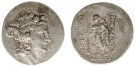 Northern Greece - Thracian Islands - Thasos - AR Tetradrachm (after 148 BC, 16.75 g) - Wreathed head of Dionysus right / Heracles standing left holdin...