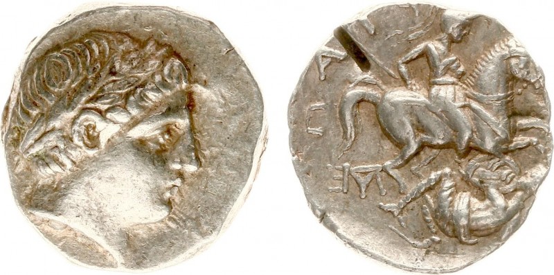 Northern Greece - Kingdom of Paeonia - Patraos (ca. 340-315 BC) - AR Tetradrachm...