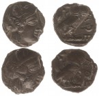 Illyria and Central Greece - Attica - Athens - AR Tetradrachm (Athenian owl) (13.51, 12.51 g.), 5th cent. BC, Helmeted head of Athena facing right / O...