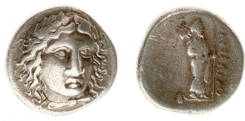 Greece - Caria - Satraps of Caria - Mausollos, 377-353 BC - AR Drachm (3.51 g) -...