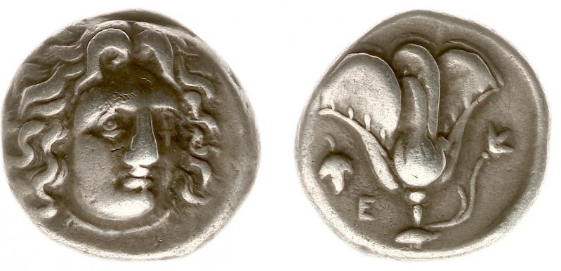 Greece - Islands off Caria - Rhodos - AR Didrachm (c. 340-316 BC, 6.64 g) - Head...