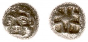 Asia Minor - Mysia - Parion - AR Drachm (5th century BC, 3.51 g) - Gorgoneion / Incuse square containing cruciform pattern, pellet at centre (SNG Cope...