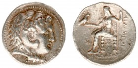 Kingdom of Macedonia - Philip III Arrhideus (323-317 BC) - AR Tetradrachm (Babylon c. 323-317 BC, 17.14 g) - Head of Heracles right clad in lion's ski...