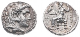 The Seleukid Kingdom - Seleukos I Nikator (312-280 BC) - AR Tetradrachm (Seleukeia on the Tigris, c. 300-295 BC, 16.55 g) - Head of Heracles right, we...