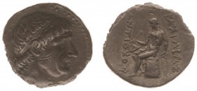 The Seleukid Kingdom - Antiochos I Soter (281-261 BC) - AR Attic tetradrachm (11.61 g.). Aï Khanoum mint. Struck circa 271-266 BC. Diademed head right...