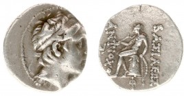 The Seleukid Kingdom - Antiochos III The Great (223-187 BC) - AR Drachm (Antioch c 204-197 BC, 4.09 g) - Diademed head right / Apollo seated left on o...