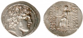 The Seleukid Kingdom - Alexander I Balas (150-145 BC) - AR Tetradrachm (Antioch on the Orontes c 150-149 BC, 16.49 g) - Diademed head of Alexander I r...