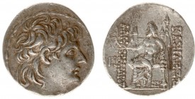 The Seleukid Kingdom - Alexander II Zabinas (128-123 BC) - AR Tetradrachm (Damascus c 123-122 BC, 16.68 g) - Diademed head right / Zeus enthroned left...