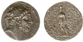 The Seleukid Kingdom - Antiochos IX Kyzikenos (113-95 BC) - AR Tetradrachm (Cilicia / Mopsus, 15.24 g) - Diademed head right, with short curly beardal...