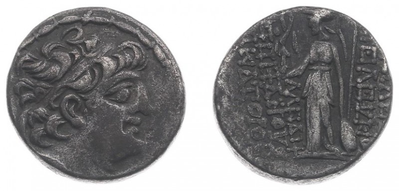 The Seleukid Kingdom - Seleukos VI Epiphanes Nikator (95-94 BC) - AR Tetradrachm...