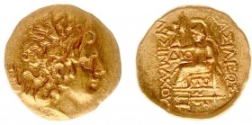 Pontic Kingdom - Mithradates VI Eupator (120 - 63) - AV Stater (First Mithradatic War issue, Tomis ca. 88-86 BC, 8.29 g) - In the name and types of Ly...