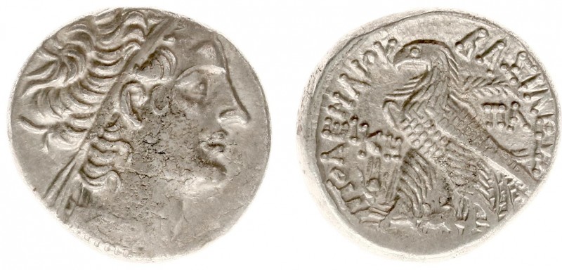 Ptolemy XII Neos Dionysos (80-51 BC) (second reign 55-51 BC) - AR Tetradrachm (A...