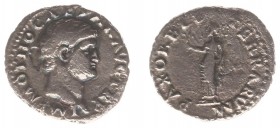 Otho (69) - AR Denarius (Rome, . Obv: IMP M OTHO CAESAR AVG TRP Bare head right / PAX ORBIS TERRARVM Pax standing left, holding olive branch and caduc...